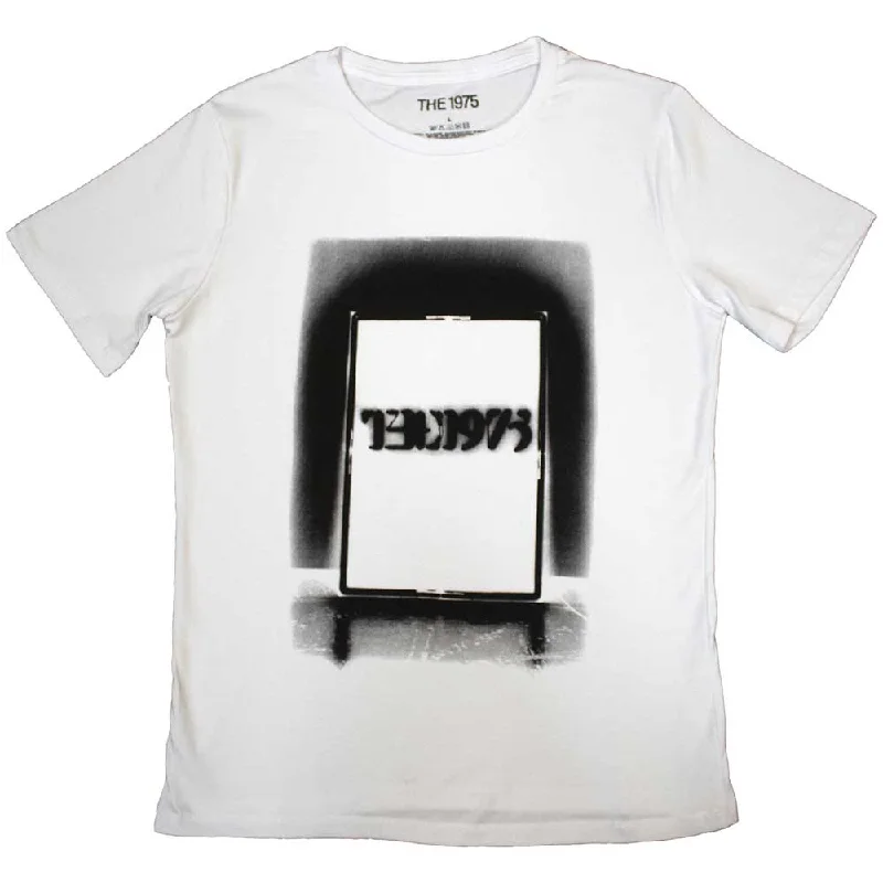 The 1975 | Official Band Ladies T-Shirt | Black Tour white Lace Blend Ribbed Blend Corduroy Blend