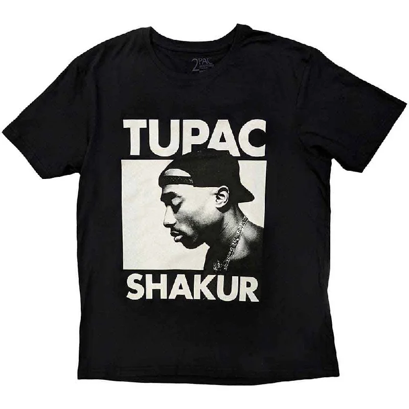 Tupac | Official Band T-Shirt | Eyes Closed Machine Wash Dry Clean Hand Wash