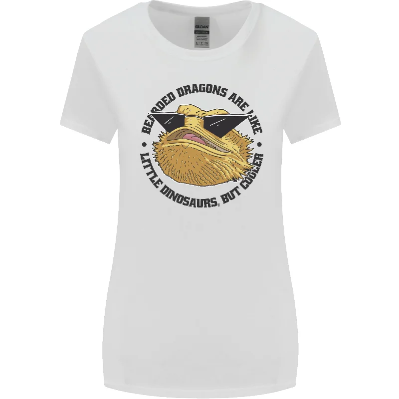 Bearded Dragons Are Like Little Dinosaurs Womens Wider Cut T-Shirt Fitted T-Shirt Seamless Stretchy