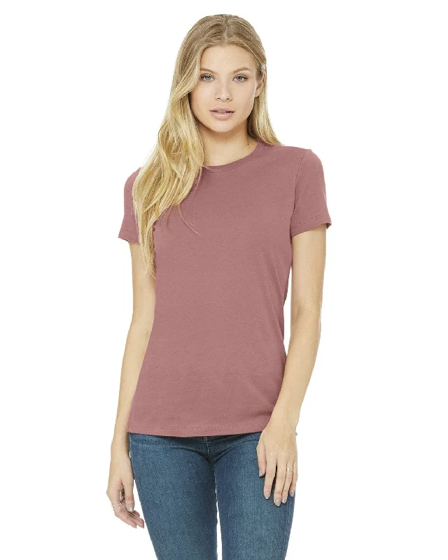 Bella+Canvas Ladies Favorite T-Shirt | Mauve Cashmere Blend Cotton Blend Poly Blend