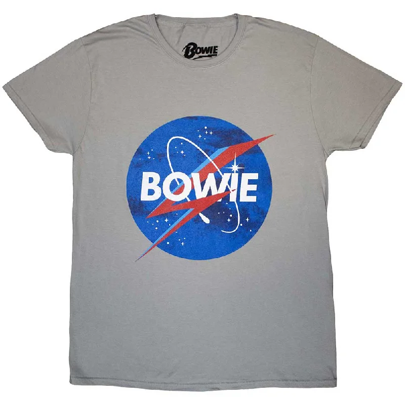 David Bowie | Official Band T-Shirt | Starman Logo Layered Multi-layer Single Layer