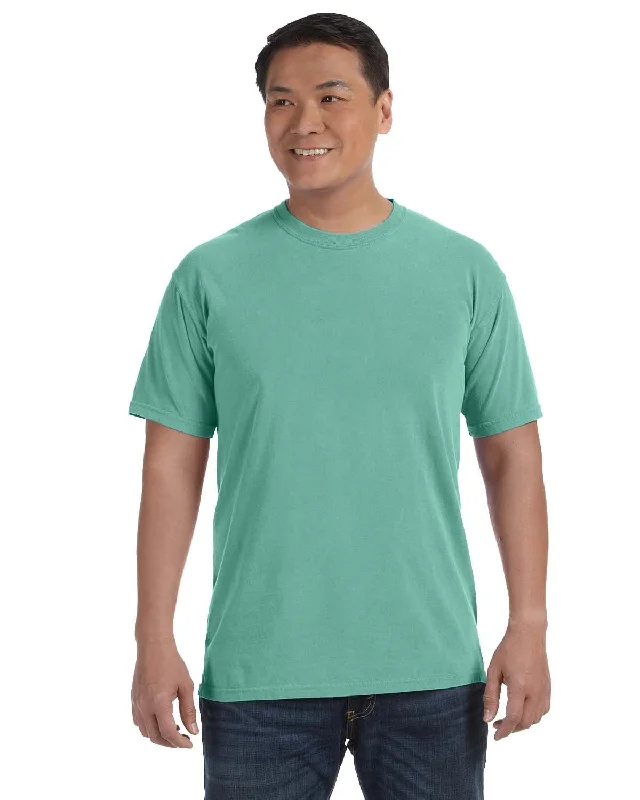 Comfort Colors Ringspun Garment-Dyed T-Shirt | Island Reef Welt Pockets Slit Pockets