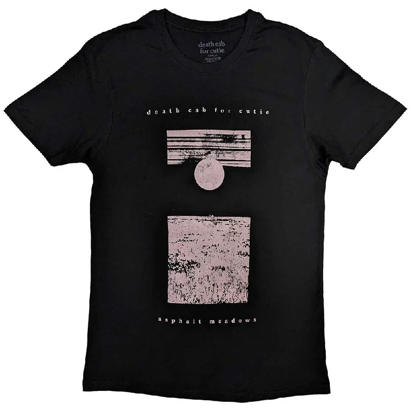 Death Cab for Cutie | Official Band T-Shirt | Meadow Ribbed Striped Patterned