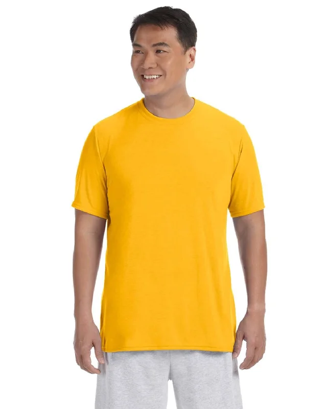 Gildan 4.5 oz. Performance T-Shirt | Gold Cozy Warm Stylish