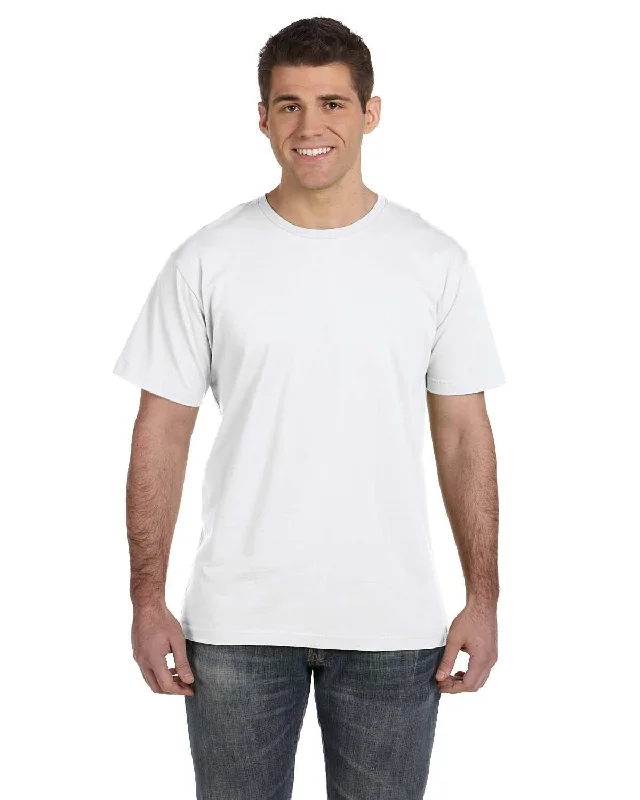 LAT Fine Jersey T-Shirt | White Terry Blend Velvet Blend Canvas Blend