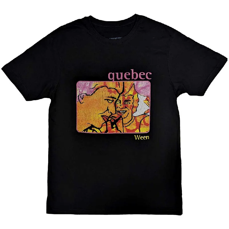 Ween | Official Band T-Shirt | Quebec Knit Fabric Woven Fabric Fleece Fabric