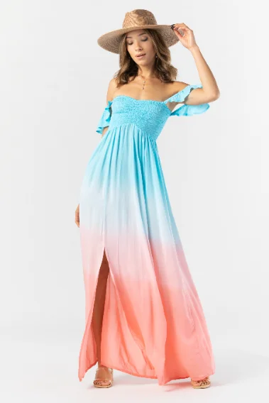 Hollie Maxi Dress Elegant Tiered Maxi Dress