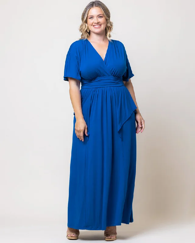 Indie Flair Maxi Dress - Sale! Stylish Maxi Dress with Pleats