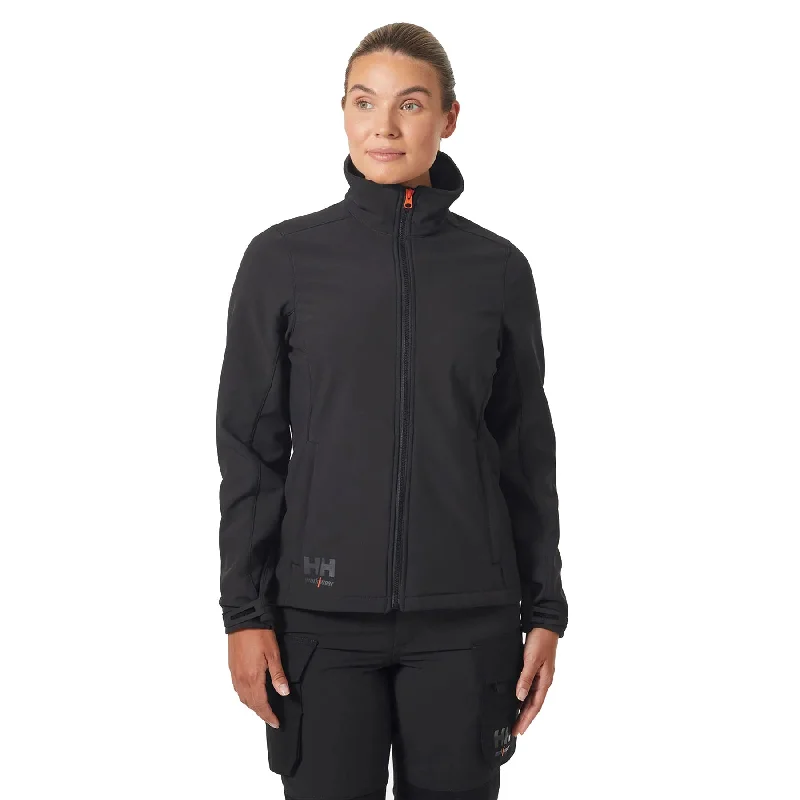 Women's Luna Softshell Jacket Nylon Fabric Polyester Fabric Spandex Fabric