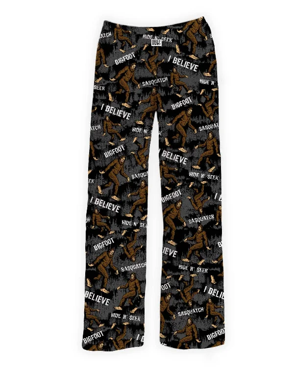 Bigfoot Charcoal Pajama Lounge Pants Comfortable Jogging Pants