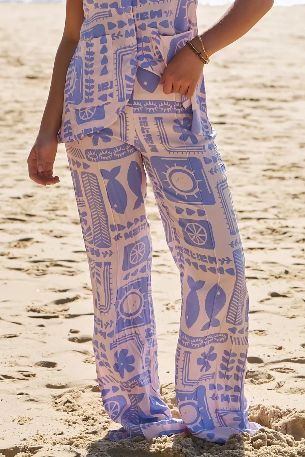 Mai Tai Print Blake Pants Comfy Athletic Pants