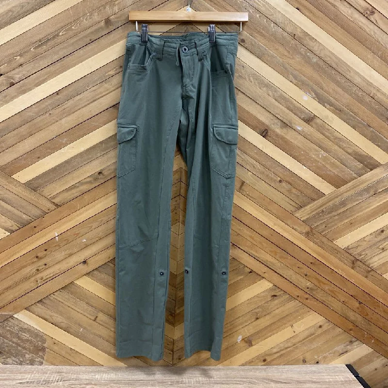 Kuhl - Women's Roll-Up Cargo Hiking Pants - MSRP $135: Green-women-2 Reg Elegant Silk Pants