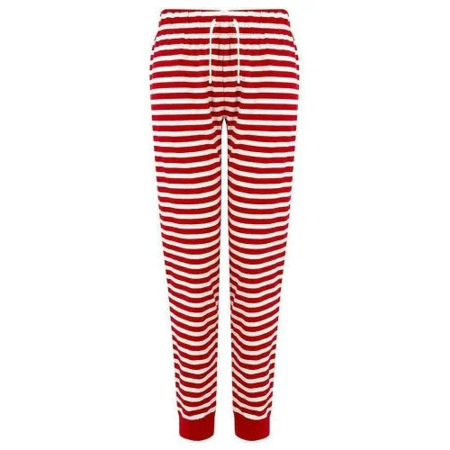 Skinni Fit Womens/Ladies Cuffed Lounge Pants Casual Lounge Pants