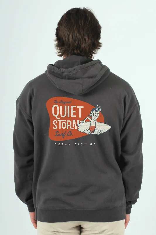 Surfer Dude Hoodie Zip Hoodie Drawstring Kangaroo Pocket