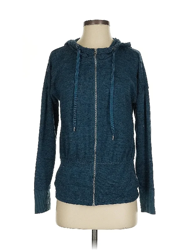 Zip Up Hoodie Hoodie with V-Neck Classic Versatile