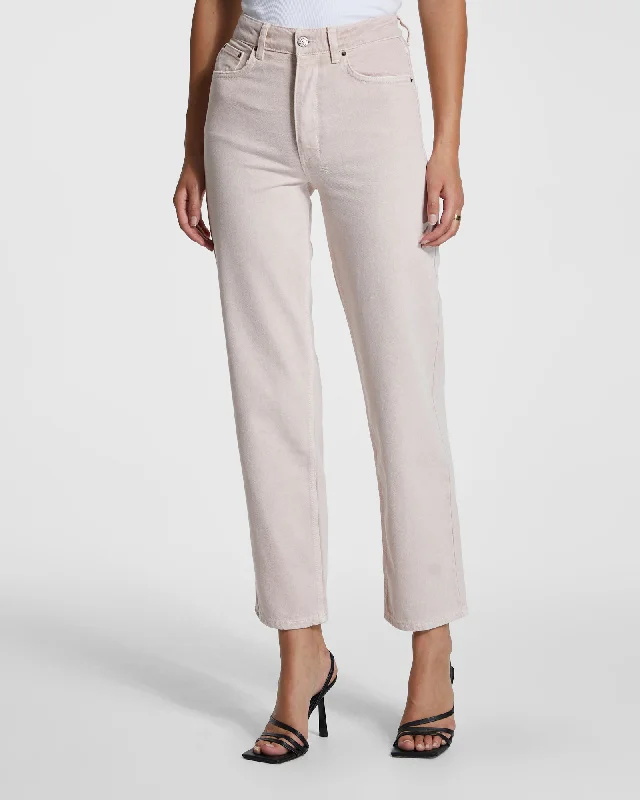 BROOKLYN JEAN BLUSH Fashionable White Denim Jeans