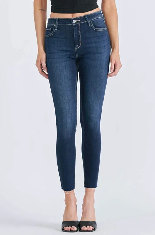 Hidden Amelia Dark Wash Jean Trendy Flared Leg Jeans