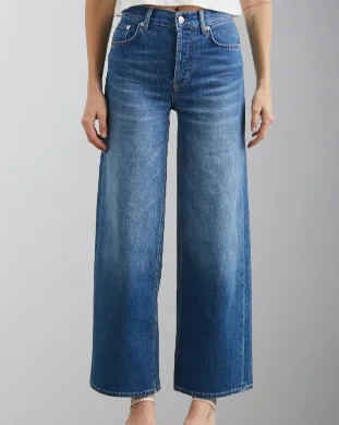 Rails The Getty Jean-Tidal Wave Fashionable Cropped Denim Jeans