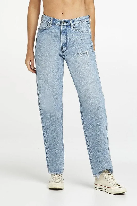 WRANGLER FRANCES STRAIGHT JEAN - NEVER NEVER Comfortable Zip-Up Skinny Jeans