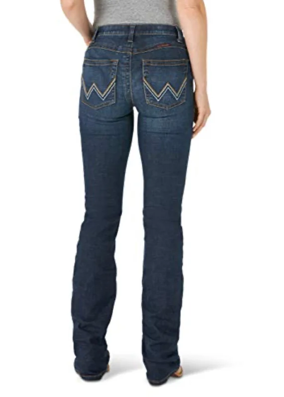 Wrangler Willow Ultimate Riding Jean - 34 LEG Stylish High-Waisted Denim