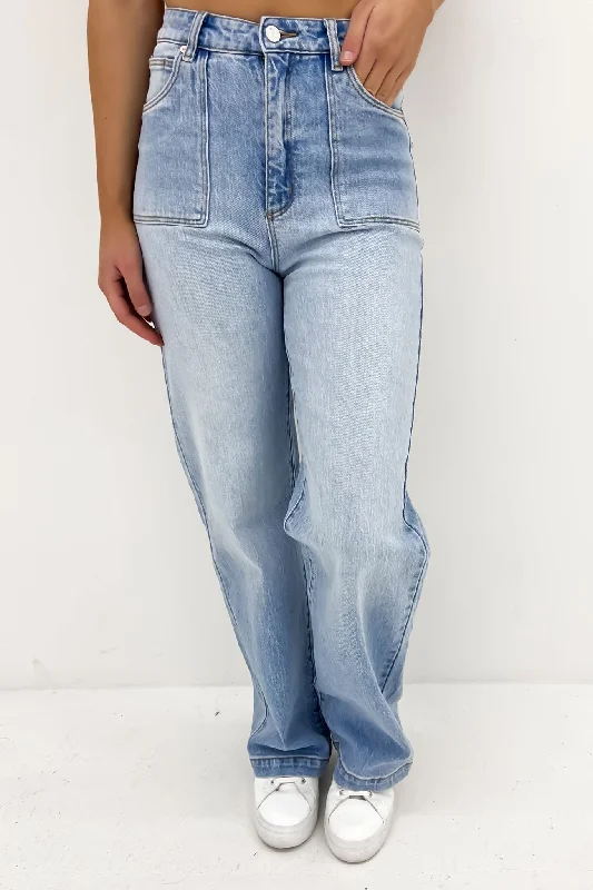 A 94 High & Wide Jean Sofie RCY Comfortable Straight-Legged Denim