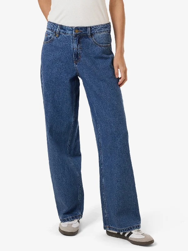 Billie Low Jean - Double Rinsed Blues Stylish Acid-Wash Jeans