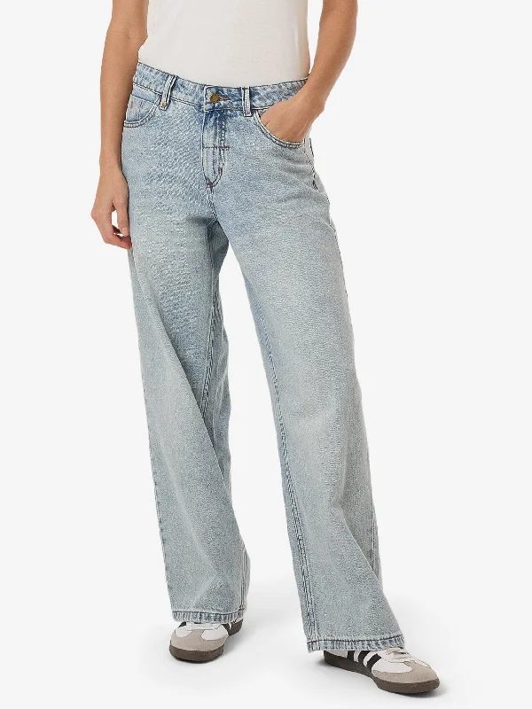 Billie Low Jean - Tainted Blue Comfortable Full-Length Denim Jeans