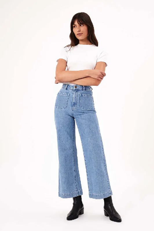 Rollas Sailor Jean - Lily Chic Rolled Cuff Denim Jeans