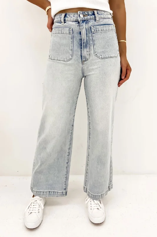 Sailor Jean Vintage Stone Stylish Acid-Wash Jeans