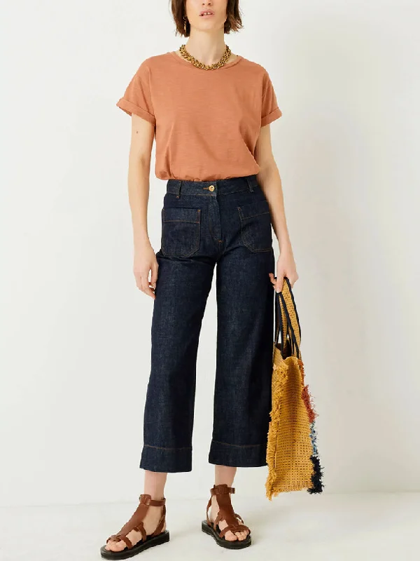 Sessun Seakey Jean in Rince Trendy Colored Denim Jeans