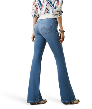 Ultra Stretch Perfect Rise Katie Flare Jean 10043174 Classic Blue Denim Jeans