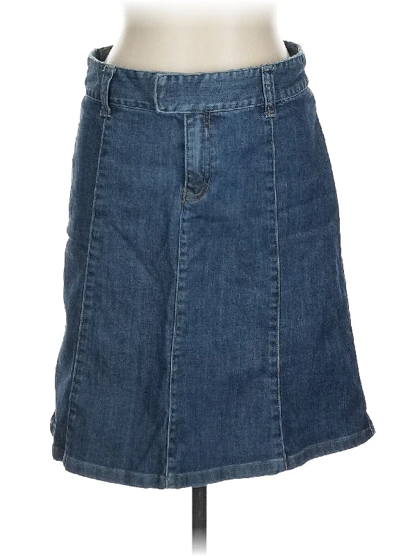 Denim Skirt wool skirt warm