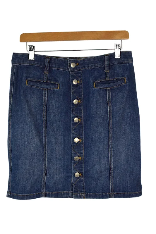 Tommy Hilfiger Brand Denim Skirt velvet skirt luxurious