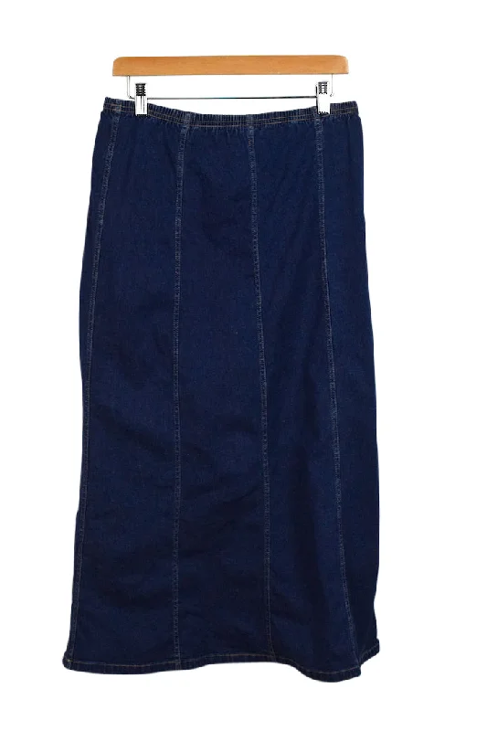 Croft & Barrow Brand Denim Skirt athletic skirt fit