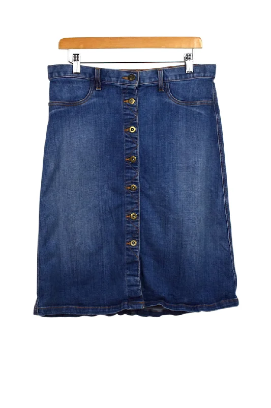 Denim Skirt spandex blend skirt