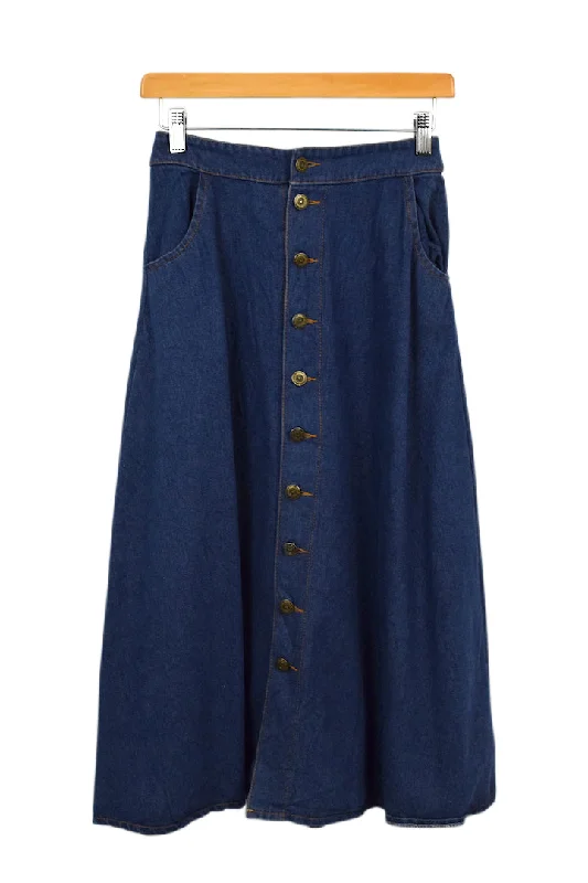 Reworked Denim Skirt denim skirt classic