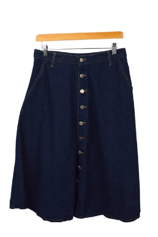 Denim Skirt wool skirt sturdy